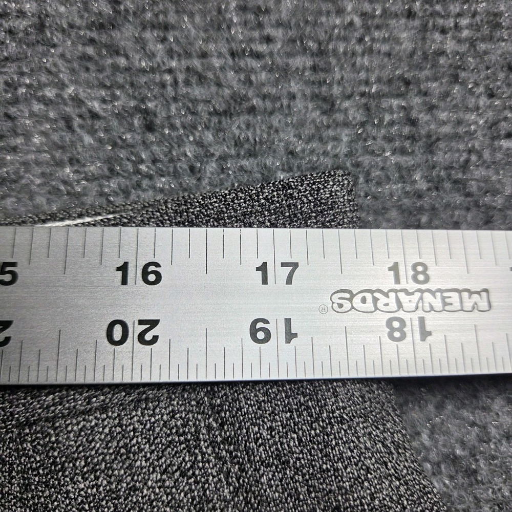 Zanella Wool Dress Pants Mens 36 Gray Bennett Pleated Cuffed Made Italy - Picture 6 of 9
